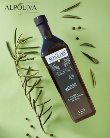 Erken hasat soğuk sıkım naturel sızma zeytinyağı 1 litre | Susamlık bahçemizden | Alpoliva