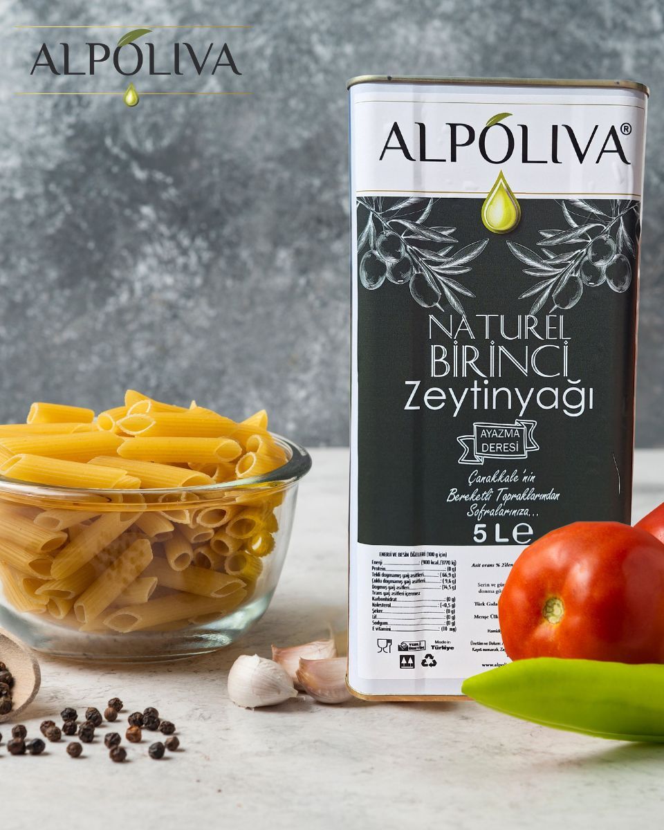 Natürel birinci zeytinyağı 5 litre | Ayazma Deresi bahçemizden | Alpoliva