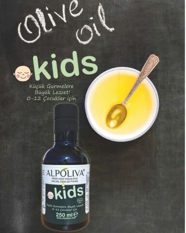 Naturel sızma | Bebek zeytinyağı 250 ml | Alpoliva