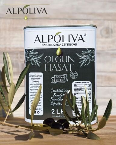 Alpoliva 2 L Erken Hasat Natürel Sızma ve 2 L Olgun Hasat Zeytinyağı kampanyası