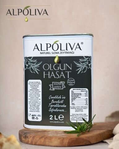 Alpoliva 2 L Erken Hasat Natürel Sızma ve 2 L Olgun Hasat Zeytinyağı kampanyası